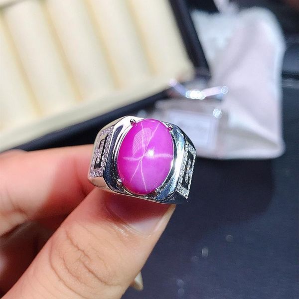 cluster rings starlight ruby men's ring 925 sterling silver beautiful party gift, Golden;silver
cluster rings starlight ruby men's ring 925 sterling silver beautiful party gift, Golden;silver