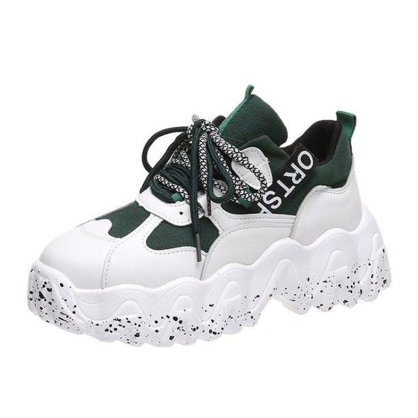 women's sports 2021 fine fiber daddy's thick muffins 5-color optional jogging shoes splash paint qy0m, Black
women's sports 2021 fine fiber daddy's thick muffins 5-color optional jogging shoes splash paint qy0m, Black