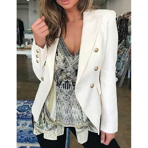 2020 office lady party clothes blazer suit coat work wear business jacket formal suit blazers solid color blazer robe femme1, White;black
2020 office lady party clothes blazer suit coat work wear business jacket formal suit blazers solid color blazer robe femme1, White;black