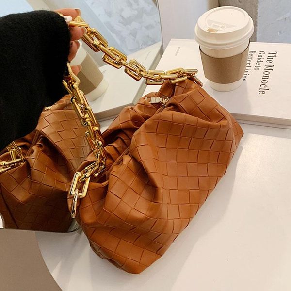 2020 new ladies shoulder bags luxury designer weave crossbody bags for women crude chains fashion female messenger bolsas
2020 new ladies shoulder bags luxury designer weave crossbody bags for women crude chains fashion female messenger bolsas