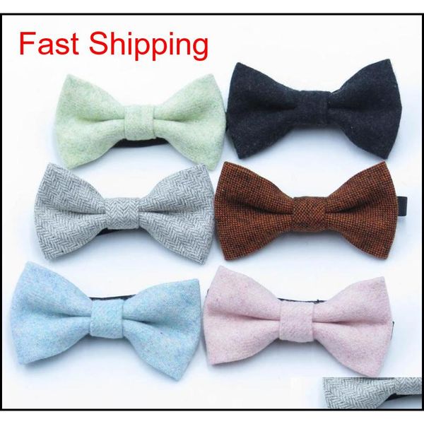 baby children wool bow tie 10*5.5cm 12 colors for boys bowtie solid color child kids bowknot ties fedex tnt tmzuo, Black;gray
baby children wool bow tie 10*5.5cm 12 colors for boys bowtie solid color child kids bowknot ties fedex tnt tmzuo, Black;gray