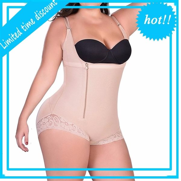 s-6xl zip up tummy control slimming bodysuit body shaper waist trainer with lifter butt enhancer for post partum women e118, Black;white
s-6xl zip up tummy control slimming bodysuit body shaper waist trainer with lifter butt enhancer for post partum women e118, Black;white