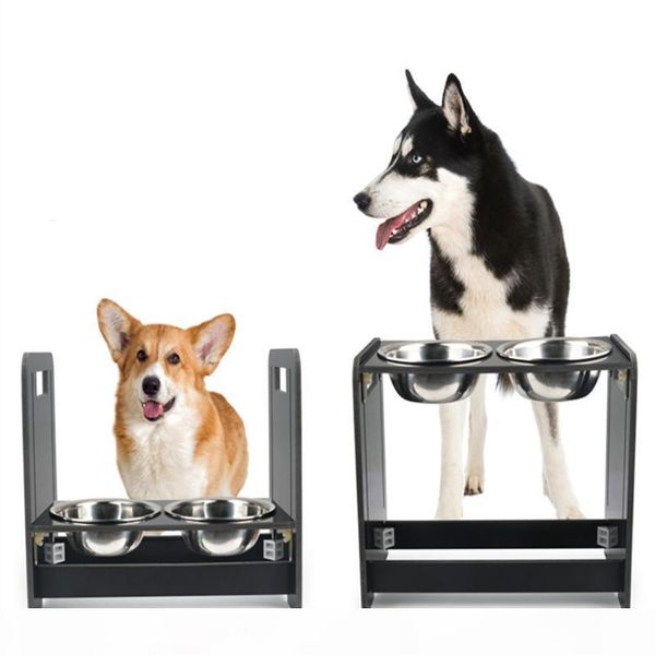 регулируемая double dog чаши для pet пищевой нержавеющей стали купели pet кошки кормление собак блюда напитки чаша регулировка по высоте
регулируемая double dog чаши для pet пищевой нержавеющей стали купели pet кошки кормление собак блюда напитки чаша регулировка по высоте