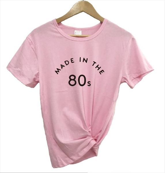 made in the 80s t рубашки harajuku урожай t shirt женщины с коротким рукавом повседневная женщина tops tee письмо printed tshirt, White
made in the 80s t рубашки harajuku урожай t shirt женщины с коротким рукавом повседневная женщина tops tee письмо printed tshirt, White