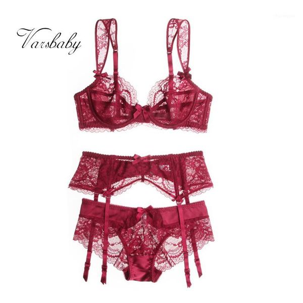 varsbaby women's lace bow underwear unlined underwire wide straps bra sets 3 pcs/lots1, Red;black
varsbaby women's lace bow underwear unlined underwire wide straps bra sets 3 pcs/lots1, Red;black