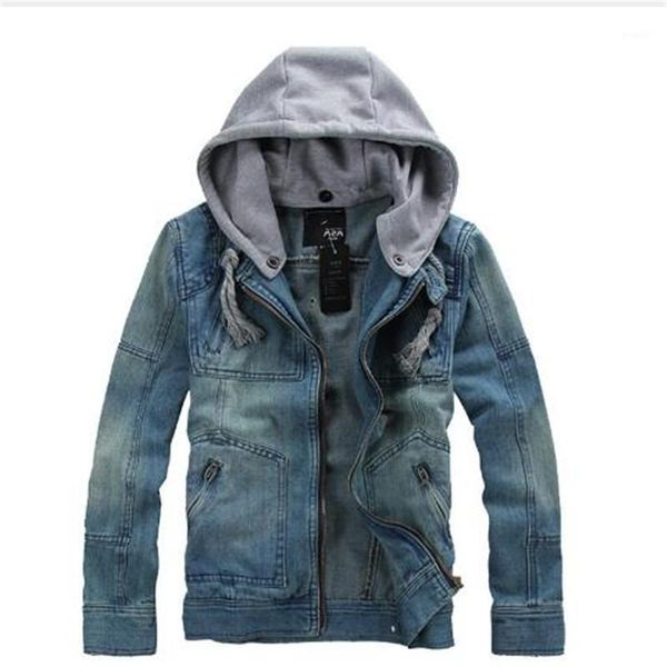 m-5xl denim jacket men hooded sportswear outdoors casual fashion jeans jackets hoodies cowboy mans jacket and coat1, Black;brown
m-5xl denim jacket men hooded sportswear outdoors casual fashion jeans jackets hoodies cowboy mans jacket and coat1, Black;brown