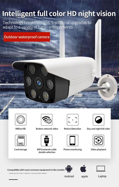 hd wireless ip camera outdoor waterproof 1080p infrared lamp light night vision wifi ptz security video surveillance camera
hd wireless ip camera outdoor waterproof 1080p infrared lamp light night vision wifi ptz security video surveillance camera