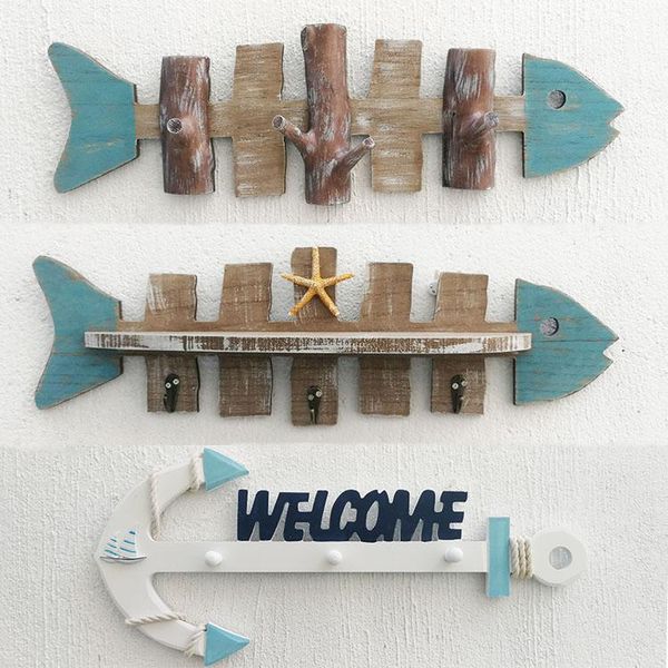 hooks & rails porch wood wall hanging decorative hook coat cap key fish bones iron anchor home decoration
hooks & rails porch wood wall hanging decorative hook coat cap key fish bones iron anchor home decoration
