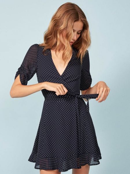 summer new refor ation same chiffon ruffle dot wrap dress cardigan lace up short sleeve dress t8vpr, Black;gray
summer new refor ation same chiffon ruffle dot wrap dress cardigan lace up short sleeve dress t8vpr, Black;gray