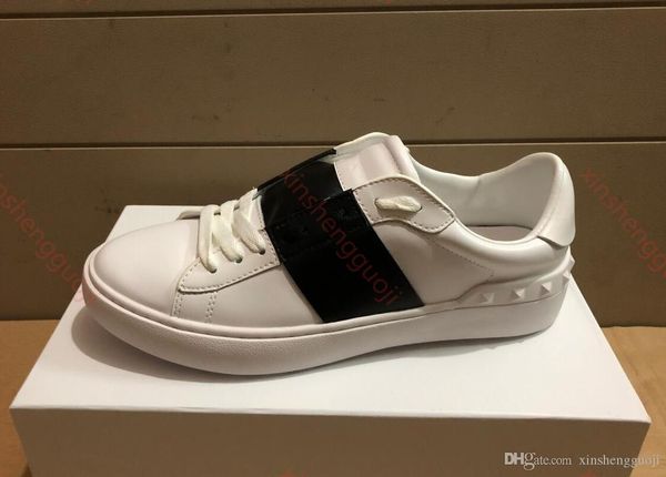 gift luxury shoes designer sneakers genuine leather famous man women walking casual shoes with golden nails, Black;red
gift luxury shoes designer sneakers genuine leather famous man women walking casual shoes with golden nails, Black;red