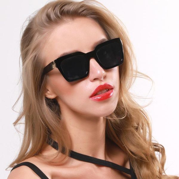 teenyoun 2021 fashion women oversized sunglasses retro square sun glasses feminino eyeware uv400, White;black
teenyoun 2021 fashion women oversized sunglasses retro square sun glasses feminino eyeware uv400, White;black