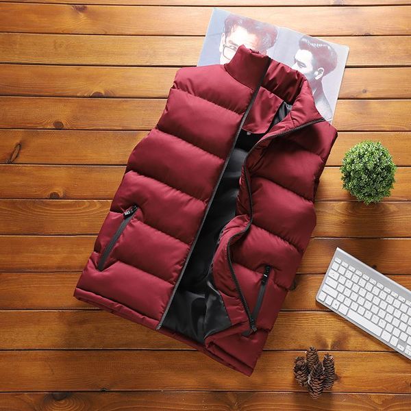 жилеты жилет мужчины зимняя куртка жилета мужские с карманом вскользь пальто mens плюс размер жилет мужчин новый стильный теплый безрукавка, Black;white 
жилеты жилет мужчины зимняя куртка жилета мужские с карманом вскользь пальто mens плюс размер жилет мужчин новый стильный теплый безрукавка, Black;white