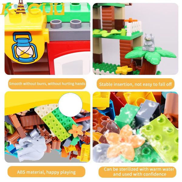 большой размер блоков джунглей животных diy совместимый duploed building block дети строительство строительство игрушки для детей дети подар
большой размер блоков джунглей животных diy совместимый duploed building block дети строительство строительство игрушки для детей дети подар