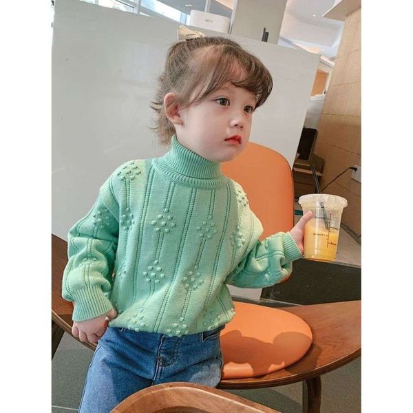 sweater new clothing foreign girls' 2020 winter sle children's high collar base shirt cukw, Blue
sweater new clothing foreign girls' 2020 winter sle children's high collar base shirt cukw, Blue