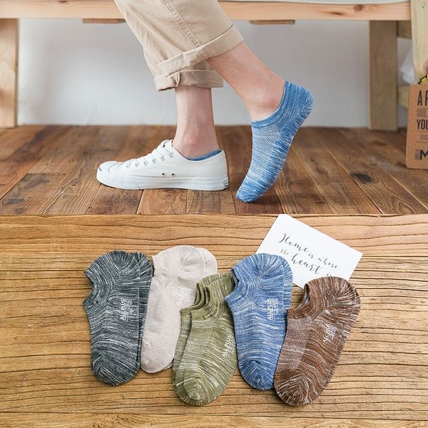 ctdjn men's boat socksnational spring and summer invisible big heel national style stamping socks shallow mouth low men's boat soc, Black
ctdjn men's boat socksnational spring and summer invisible big heel national style stamping socks shallow mouth low men's boat soc, Black