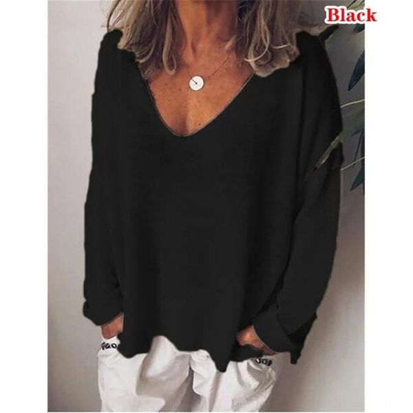 2019 casual v-neck cotton blend solid color long sleeve women's 2019 casual v-neck cotton blend solid color long sleeve wo, White
2019 casual v-neck cotton blend solid color long sleeve women's 2019 casual v-neck cotton blend solid color long sleeve wo, White