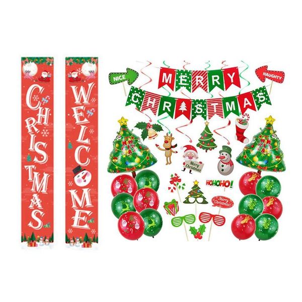 1 pair creative door hanging banner with christmas decorations for home merry christmas balloons a
1 pair creative door hanging banner with christmas decorations for home merry christmas balloons a