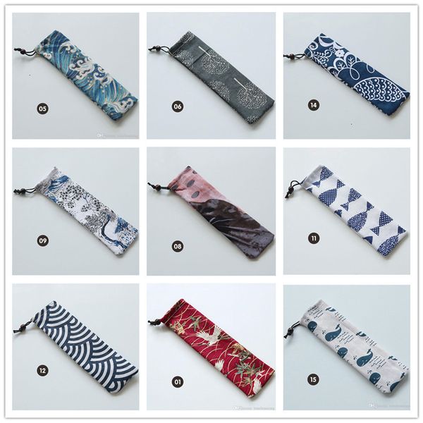 japanese style tableware storage travel drawstring cutlery bag portable case for straw spoon fork knife
japanese style tableware storage travel drawstring cutlery bag portable case for straw spoon fork knife
