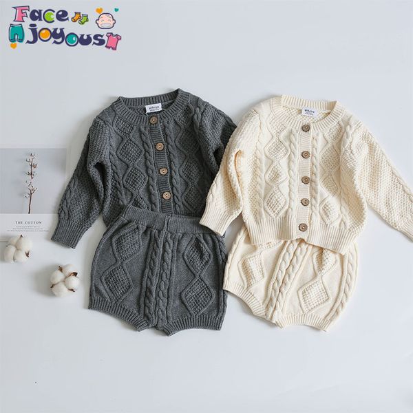 2021 cotton boys girls sweater knit cardigan + shorts suit new autumn winter children clothing baby clothes set ktpz, White
2021 cotton boys girls sweater knit cardigan + shorts suit new autumn winter children clothing baby clothes set ktpz, White