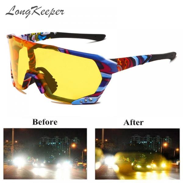 sunglasses longkeeper oversized night vision glasses men outdoor driving classic brand one piece floral frame yellow lens goggle, White;black
sunglasses longkeeper oversized night vision glasses men outdoor driving classic brand one piece floral frame yellow lens goggle, White;black