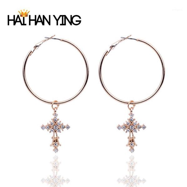 dangle & chandelier women's gold cross earrings big round hoop for women drop accessories jewelry fashion 2021 ng1, Silver
dangle & chandelier women's gold cross earrings big round hoop for women drop accessories jewelry fashion 2021 ng1, Silver