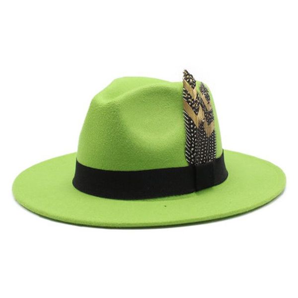 women hats solid color with band belt feather winter hat men women wide brim fascinator vintage hip hop street fedora felted hat, Blue;gray
women hats solid color with band belt feather winter hat men women wide brim fascinator vintage hip hop street fedora felted hat, Blue;gray