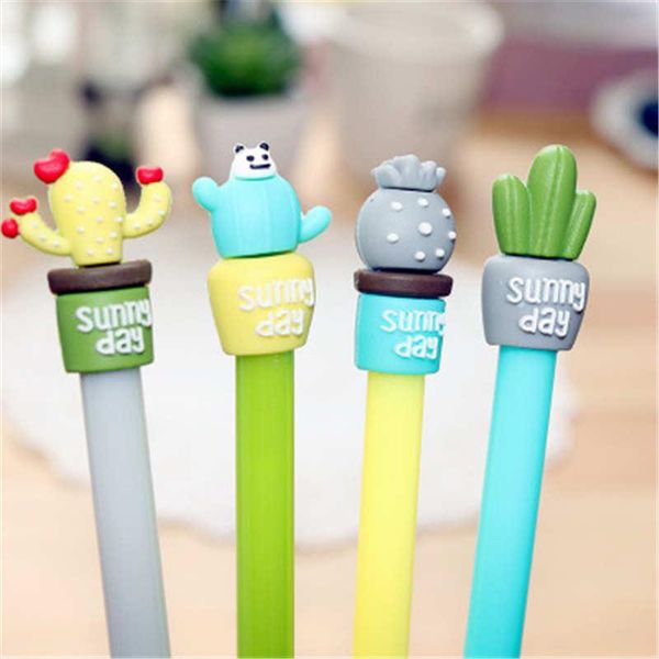 4pcs sales promotion cactus pot gel pens student gel ink pen school office supplies learning stationery wholesale
4pcs sales promotion cactus pot gel pens student gel ink pen school office supplies learning stationery wholesale