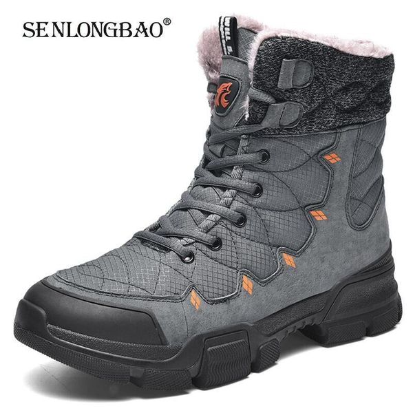 фирменные зимы способа мужских сапоги супер теплый меховой мужчины снег boots открытый нескользящий резиновый туризм водонепроницаемый мужчи, Black 
фирменные зимы способа мужских сапоги супер теплый меховой мужчины снег boots открытый нескользящий резиновый туризм водонепроницаемый мужчи, Black