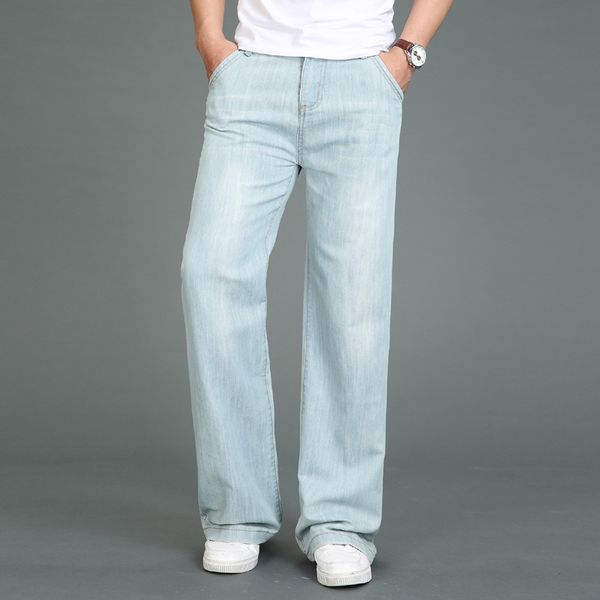 spandex jeans men's 2020 will see thin new big micro bell modal flat breeches classic blue brim pants bigger size 28-34 38pn
spandex jeans men's 2020 will see thin new big micro bell modal flat breeches classic blue brim pants bigger size 28-34 38pn