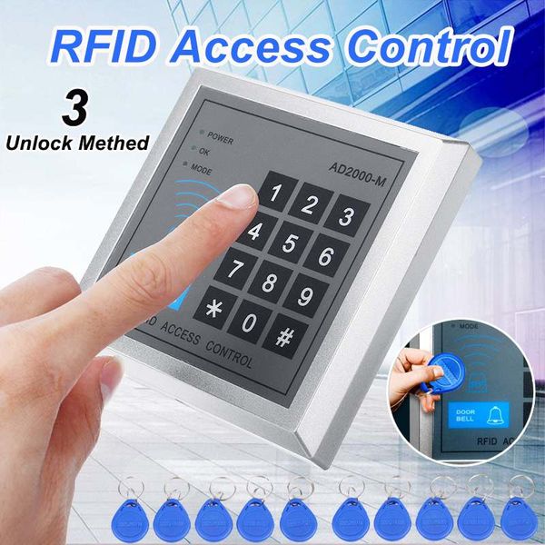 125khz standalone access controller+10pcs em keychains rfid access control keypad digital panel card reader for door lock system
125khz standalone access controller+10pcs em keychains rfid access control keypad digital panel card reader for door lock system