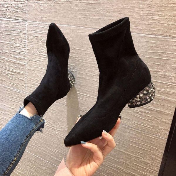 boots small age season and high-heeled shoes with thin thick joker 2021 korea 1916-11, Black
boots small age season and high-heeled shoes with thin thick joker 2021 korea 1916-11, Black