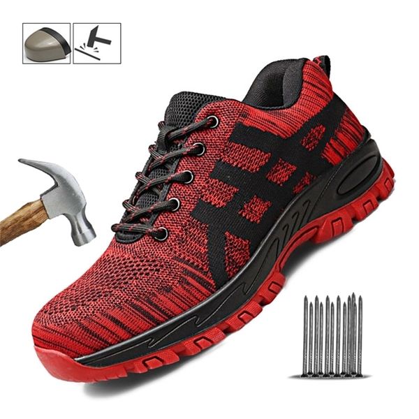 breathable mesh shoes boots steel toe cap safety boot men outdoor puncture-proof protective work sneakers y200915, Black;brown
breathable mesh shoes boots steel toe cap safety boot men outdoor puncture-proof protective work sneakers y200915, Black;brown