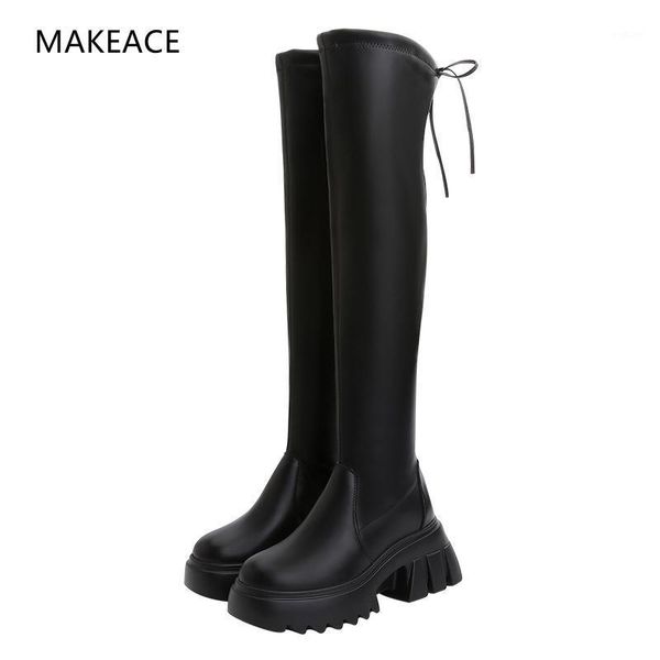 2020new simple style popular cow leathe stretch kneeboots round toe high heels winter women keep warm solid thigh high boots1, Black
2020new simple style popular cow leathe stretch kneeboots round toe high heels winter women keep warm solid thigh high boots1, Black