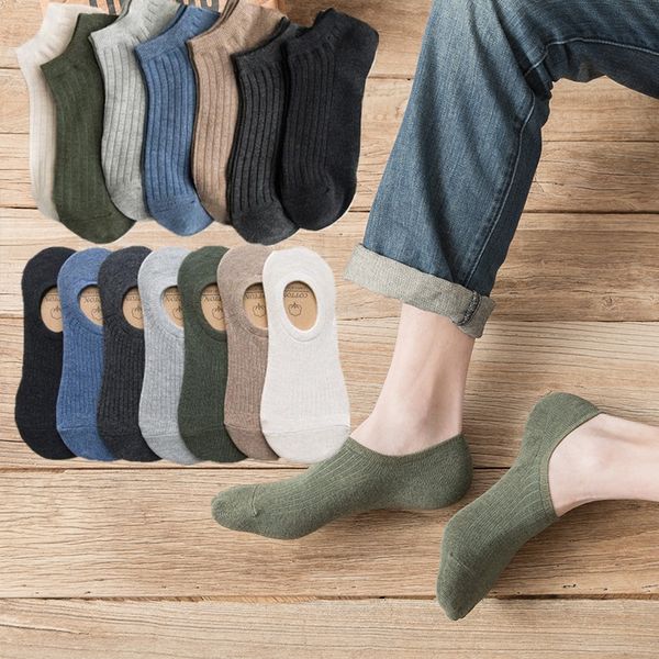 7 pairs of new men's spring and summer men's shallow mouth invisible cotton invisible low cotton socks glue dispensing antiskid so, Black
7 pairs of new men's spring and summer men's shallow mouth invisible cotton invisible low cotton socks glue dispensing antiskid so, Black