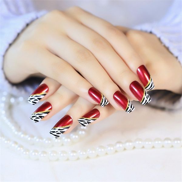 24pcs/box,10boxes/lots red color fake nail french false nails beautiful nail tips for nail art fashion fingernail glue, Red;gold
24pcs/box,10boxes/lots red color fake nail french false nails beautiful nail tips for nail art fashion fingernail glue, Red;gold