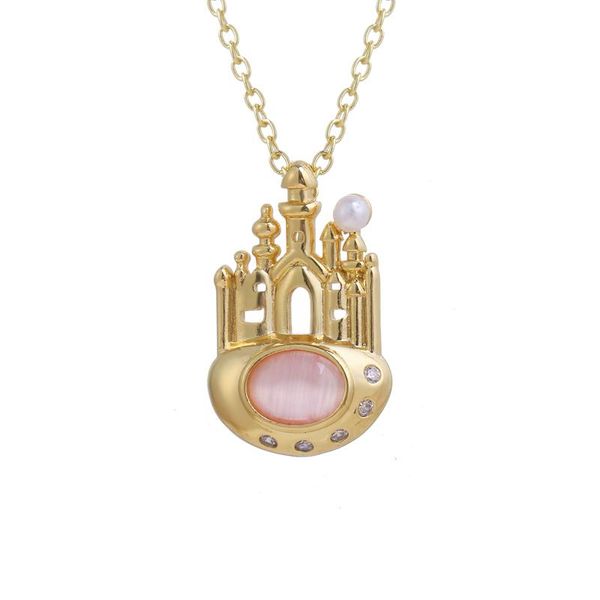 chains bettyue fashion gem design pendant with shiny castle for women charming jewelry fascinating party gorgeous gift, Silver
chains bettyue fashion gem design pendant with shiny castle for women charming jewelry fascinating party gorgeous gift, Silver