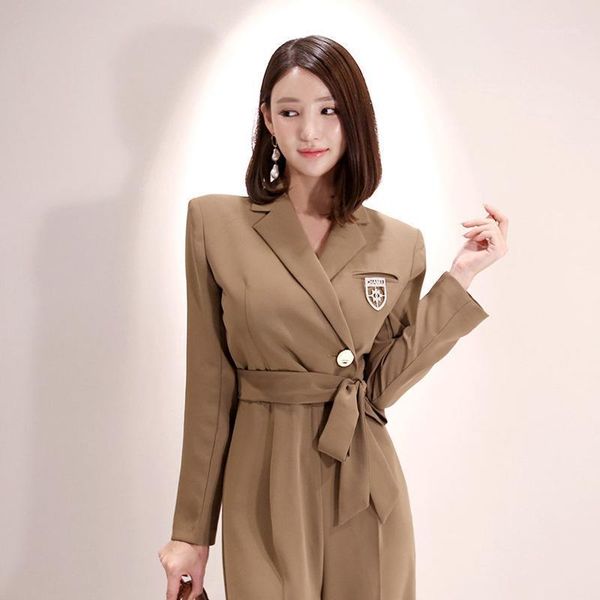 women's jumpsuits & rompers 2021 korean version of women's wear fashion royal sister wide-legged trousers waist professional leisu, Black;white
women's jumpsuits & rompers 2021 korean version of women's wear fashion royal sister wide-legged trousers waist professional leisu, Black;white