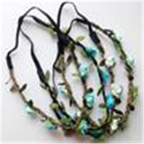 wholesale - bride bohemian flower headband festival wedding floral garland hair band headwear hair accessories for women, Silver
wholesale - bride bohemian flower headband festival wedding floral garland hair band headwear hair accessories for women, Silver
