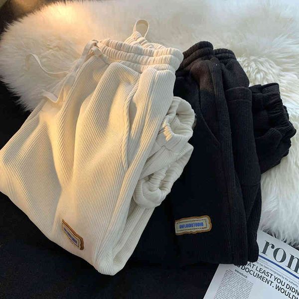 slacks sport pants men'pants plush thickened men's winter corduroy casual ins very fairy leggings korean trend, Black
slacks sport pants men'pants plush thickened men's winter corduroy casual ins very fairy leggings korean trend, Black