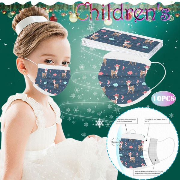zvnew three-layer children's christmas reindeer print face mask disposable protective cartoon kids dust-proof non-woven
zvnew three-layer children's christmas reindeer print face mask disposable protective cartoon kids dust-proof non-woven