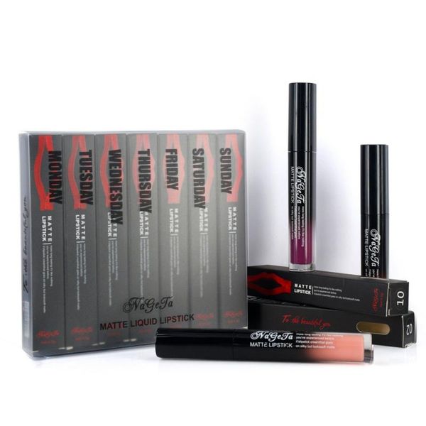 lip gloss 7pcs/set matte lipsticks does not faded liquid moisturizer lipgloss lipstick makeup maquiagem
lip gloss 7pcs/set matte lipsticks does not faded liquid moisturizer lipgloss lipstick makeup maquiagem