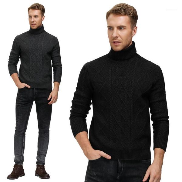 men turtleneck sweater pullover knitwear solid color casual warm man clothes autumn winter long sleeve cable pattern thick male1, White;black
men turtleneck sweater pullover knitwear solid color casual warm man clothes autumn winter long sleeve cable pattern thick male1, White;black