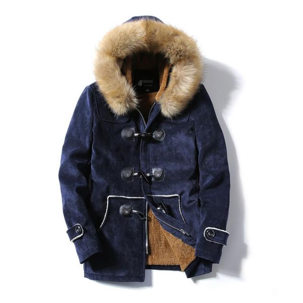 men's down & parkas aipeace long cotton winter jacket coat for men brand bomber thick parka homme warm, Black
men's down & parkas aipeace long cotton winter jacket coat for men brand bomber thick parka homme warm, Black