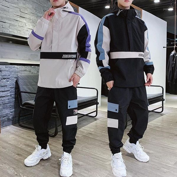 fashion 2 pieces sets mens fashion cargo pullover tracksuit with pockets jackets and loose fit elastic waist pants hip1, Gray
fashion 2 pieces sets mens fashion cargo pullover tracksuit with pockets jackets and loose fit elastic waist pants hip1, Gray