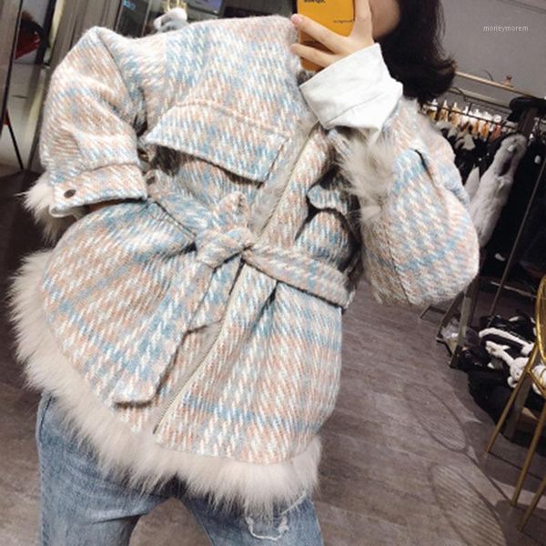 women's wool & blends double face weat faux fur jackets coat women winter warm woolen outwear 2021 lovely pink plaid female furry outwe, Black
women's wool & blends double face weat faux fur jackets coat women winter warm woolen outwear 2021 lovely pink plaid female furry outwe, Black