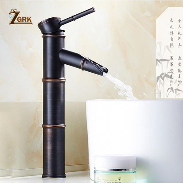 zgrk black brass waterfall bathroom sink faucet vessel tall bamboo water tap retro single hole basin faucets1
zgrk black brass waterfall bathroom sink faucet vessel tall bamboo water tap retro single hole basin faucets1