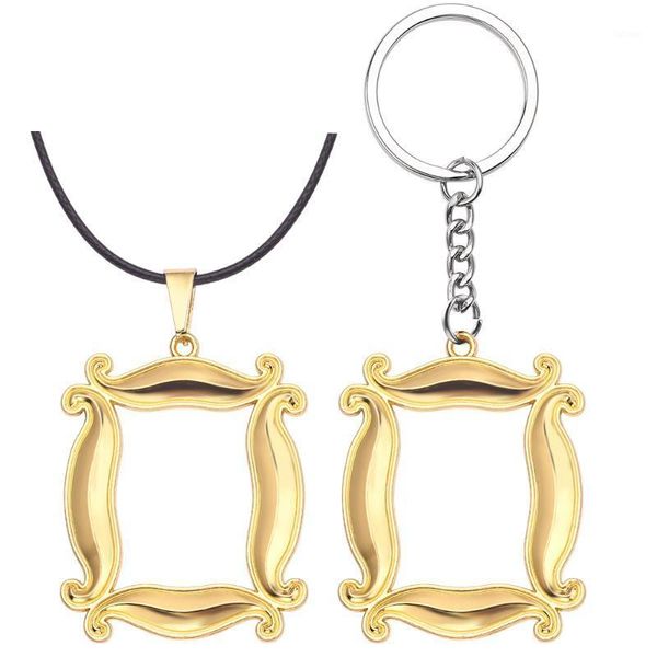 tv show friends gold p frame logo keychain car pendants enamel for friend key chain accessories1, Silver
tv show friends gold p frame logo keychain car pendants enamel for friend key chain accessories1, Silver