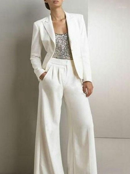 jacket+pants white women ladies business office tuxedos work wear new suit causal custom made1
jacket+pants white women ladies business office tuxedos work wear new suit causal custom made1
