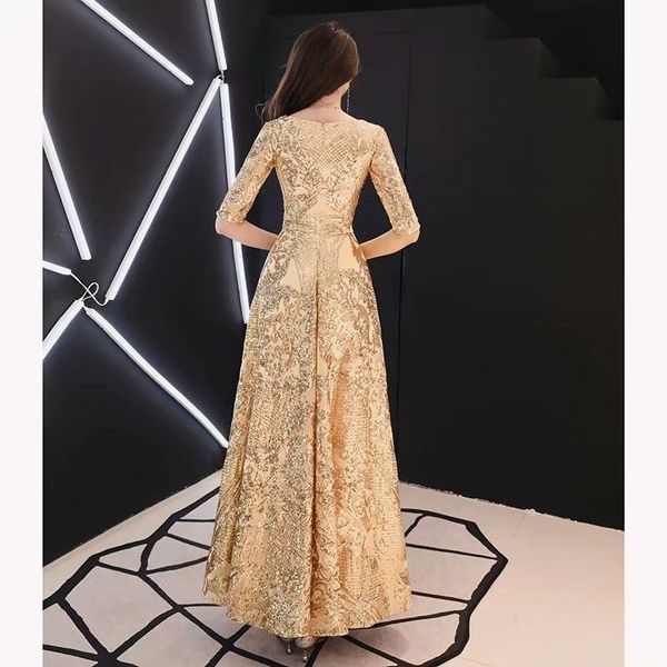 2021 new robe soiree elegant evening clothes decorated v half kufg, Black;red
2021 new robe soiree elegant evening clothes decorated v half kufg, Black;red