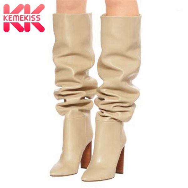 boots kemekiss women knee high poin ted toe thick heel silp on shoes fashion party street ladies footwear size 33-441, Black
boots kemekiss women knee high poin ted toe thick heel silp on shoes fashion party street ladies footwear size 33-441, Black